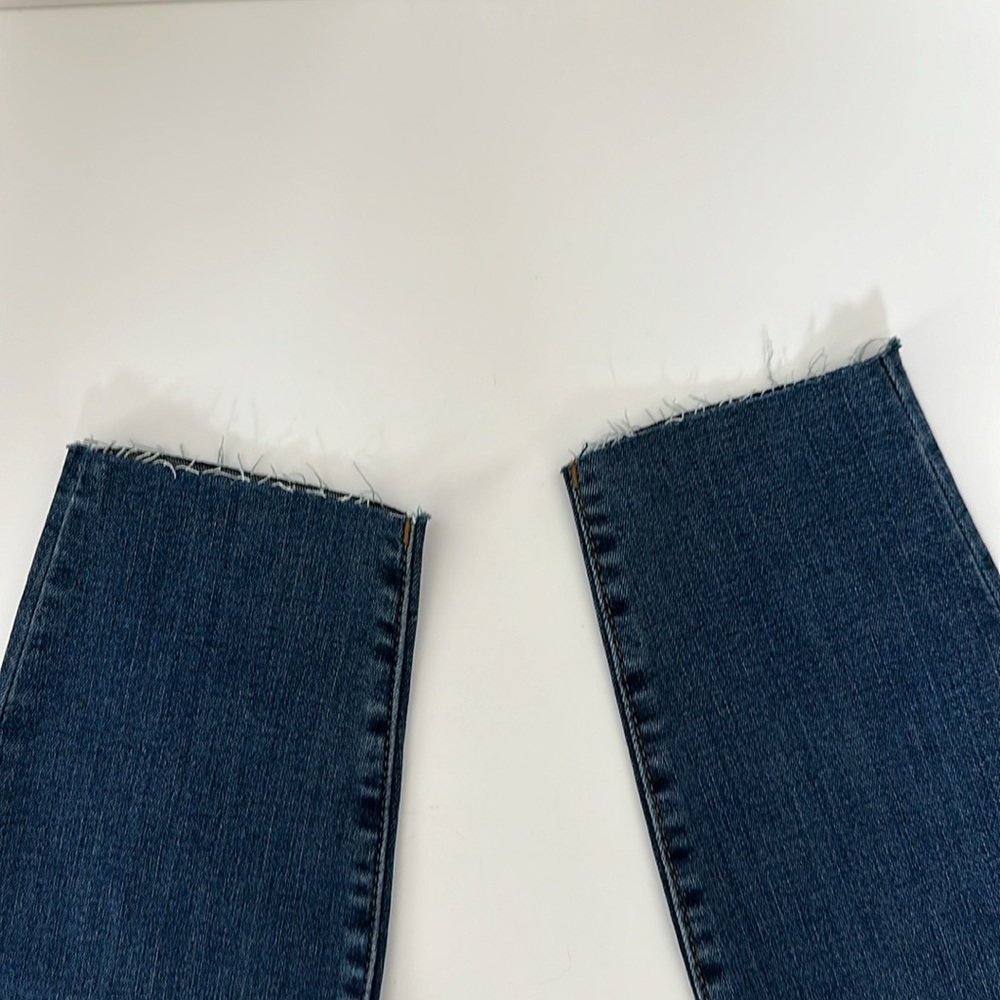 KUT From The Kloth Size 8 High Rise Donna Ankle Skinny Frayed Edge Jeans - Picture 8 of 8